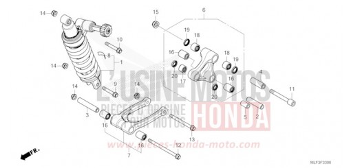 COUSSIN ARRIERE NT1100DN de 2022